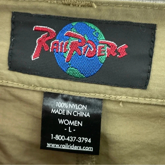 Rail Riders Pants Womens Size L 3442 - Picture 5 of 9